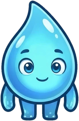 Aqua, a personagem de água
